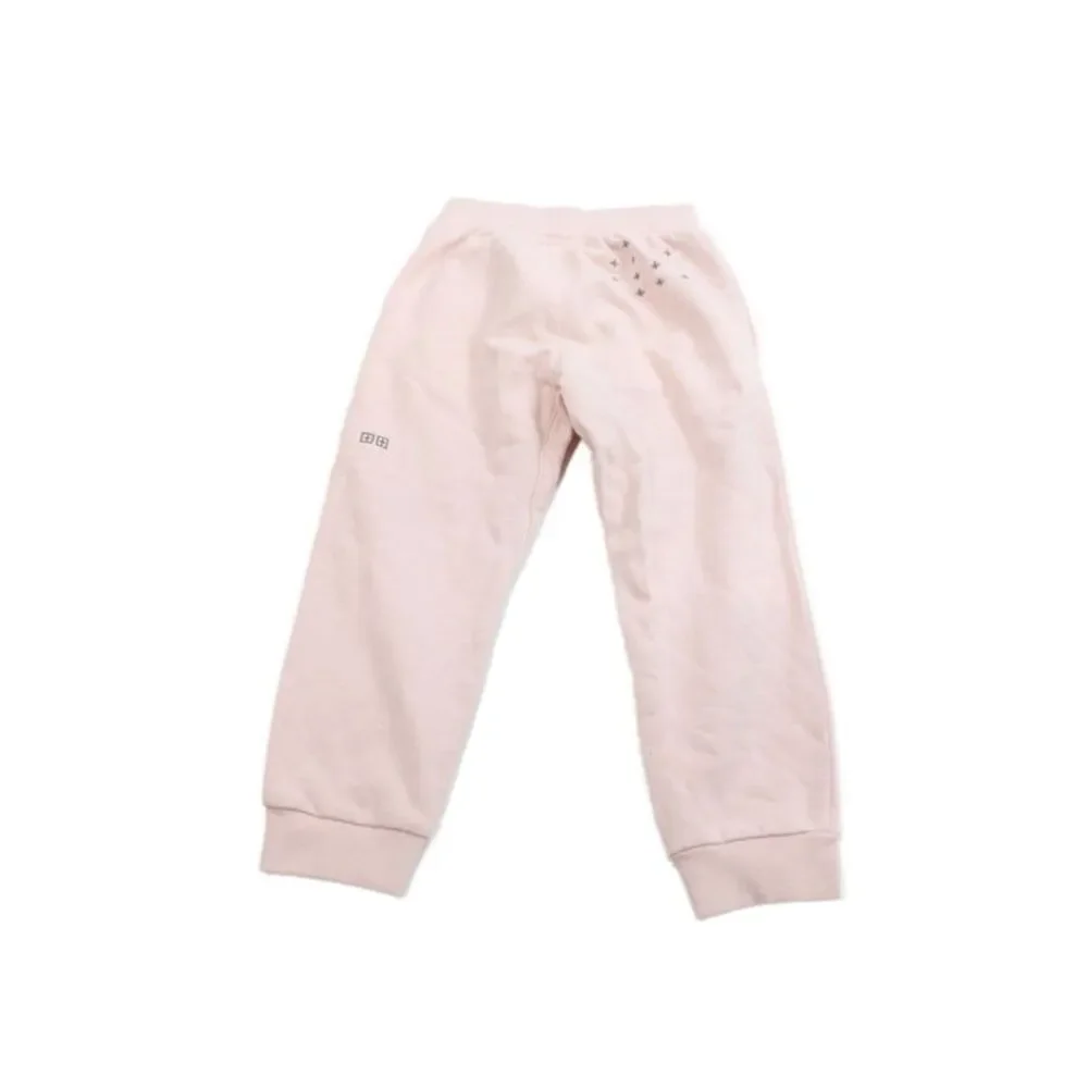Ksubi Girls Cotton Stretch Cuffed Ankle Sweatpants Pink Size 5